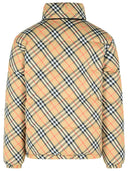 Burberry Reversible Beige Polyester 'Snowdon' Down Jacket