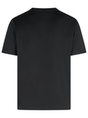 Camiseta de algodón negro de Lanvin