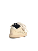 Lanvin 'Curb' Beige Lear Blend Sneakers