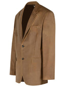 Maison Margiela Blazer En Mohair Et Laine Marron