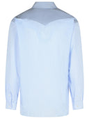 Maison Margiela Light Blue Cotton Shirt
