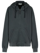 Felpa Maison Margiela in cotone grigio