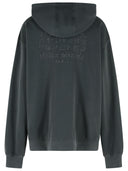 Felpa Maison Margiela in cotone grigio