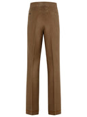Maison Margiela Brown Mohair en wollen broek