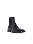 Maison Margiela Black Lear Tabi Ankelstövlar