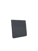 Maison Margiela 'Four Stitches' Black Lear Card Holder