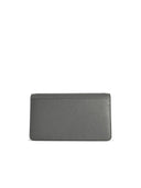 Maison Margiela 'Four Stitches' lommebok med kjede i Pebble Grey Lear