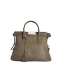 Maison Margiela '5 Ac' Green Lear Bag