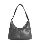 Maison Margiela 'Hobo Glam Slam' Bolsa pequeña en Pebble Grey Lear