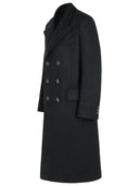 Maison Margiela Black Virgin Lool Coat