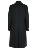 Maison Margiela Black Virgin Lool Coat