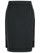 Maison Margiela Graphite Wol Blend Rok