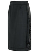 Maison Margiela Graphite Wol Blend Rok