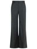 斯特拉·麦卡特尼（Stella McCartney）'flared'灰羊毛裤