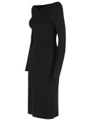 Stella Mc Cartney Black Viscose Blend Dress