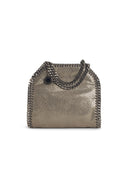 Stella Mc Cartney 'Falabella Tiny' Silver Faux Lear Bag
