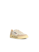 Sneaker di lettere di Lear White Lear "medaglia Low" Autry