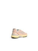 Autry 'Hyperway Low' 'Powder' Mesh y zapatillas de ante y plata