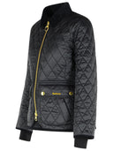 Barbour 'Beadnell' Black Polyamide Jacket