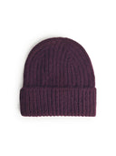 Closed Burgundy Alpaca Blend Beanie