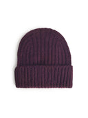 Closed Burgundy Alpaca Blend Beanie
