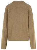 Loulou de Saison Cashmere Cardigan Mole Melange