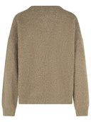loulou de saison melange cenereウールブレンドセーター