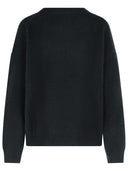 Loulou de Saison Black Wool Blend Sweater