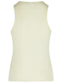 Loulou De Saison Ivory Wool Blend Tank Top