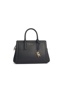 Michael Michael Kors Small 'Laila' Black Lear Bag