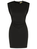 Michael Michael Kors Black Viscose Blend Mini Dress