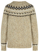 P.A.R.O.S.H. 'Laila' Beige Alpaca Blend Sweater