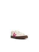 Veja 'Campo' White And Fuchsia Lear Sneakers
