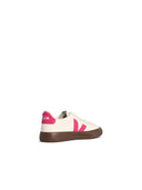 Veja 'Campo' White And Fuchsia Lear Sneakers