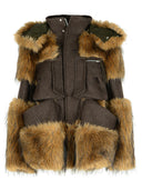 Sacai Brown Wool Jacket