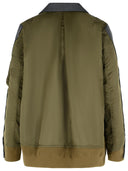 Sacai Grey Wool Blend Jacket