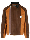 Chaqueta de mezcla de lana de Sacai Brown