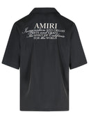 Amiri «Spirit» Black Modal Blend Shirt
