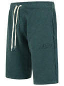 Autry Green Cotton Bermuda Shorts