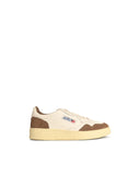 Autry 'Medalist Low' White Lear Sneakers