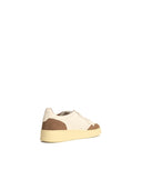 Autry 'Medalist Low' White Lear Sneakers