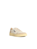 Autry 'Medalist Low' White Lear Sneakers