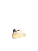 Autry 'Medalist Low' White Lear Sneakers