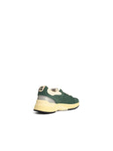 Autry 'Hyperway Low' Malachite och Silver Mesh and Suede Sneakers