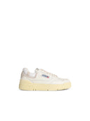 Autry 'CLC Low' White Lear y zapatillas de ante