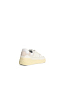 Autry 'CLC Low' White Lear y zapatillas de ante