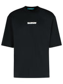 Barrow Black Cotton T Shirt