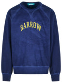 Barrow Navy Cotton Sweatshirt