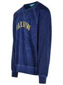 Barrow Navy Cotton Sweatshirt