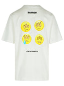 Barrow White Cotton T Shirt